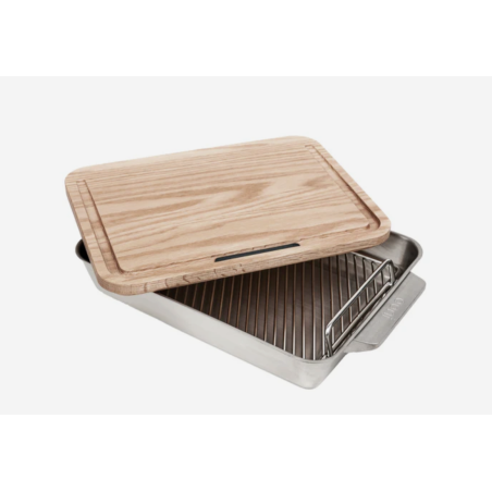 Plat à rôtir Ooni Medium | Accessoire Four | pizzaovens.mu