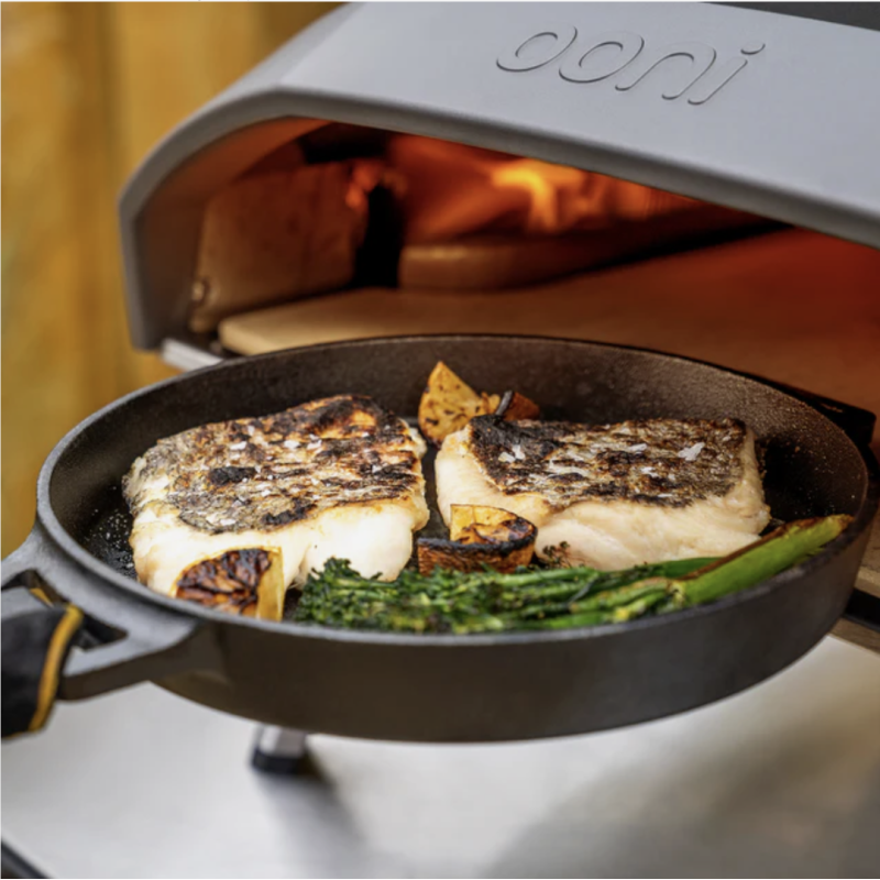 Poêle Ooni Skillet fonte | Accessoire four à pizza | fourapizza.fr