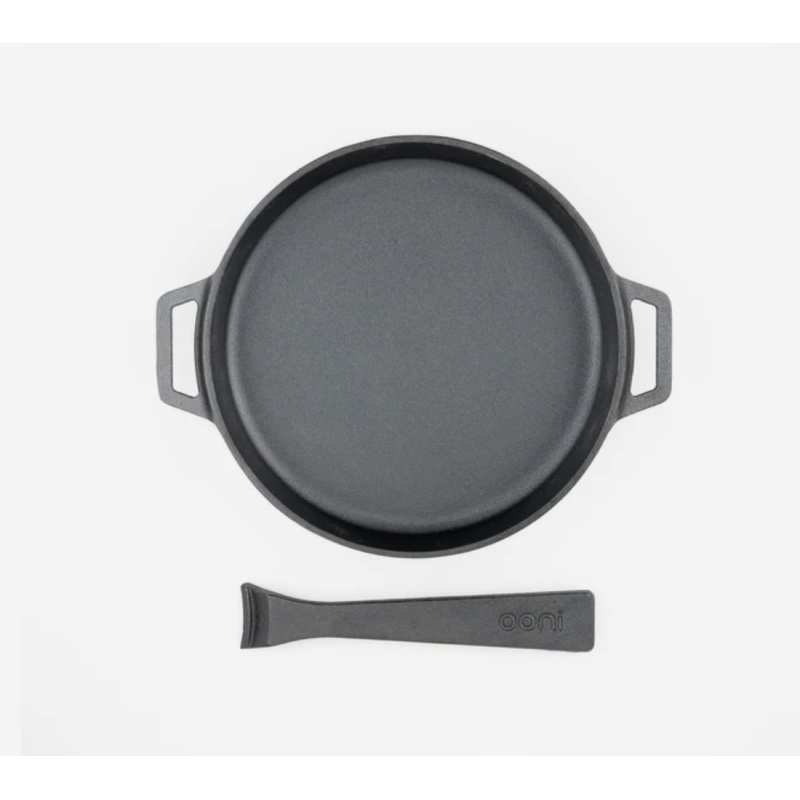 Poêle Ooni Skillet fonte | Accessoire four à pizza | fourapizza.fr