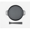 Poêle Ooni Skillet fonte | Accessoire four à pizza | pizzaovens.mu