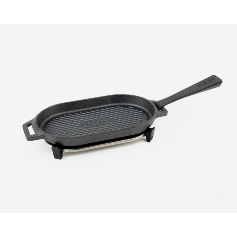 Poêle à griller Ooni fonte | Accessoire four | pizzaovens.mu