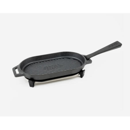 Poêle à griller Ooni fonte | Accessoire four | pizzaovens.mu