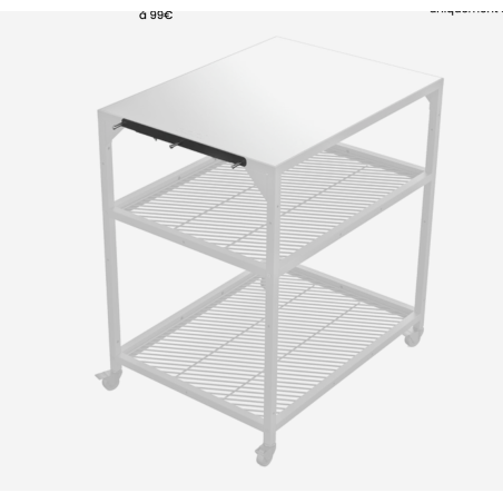 Kit crochets Ooni tables modulaires | Accessoire | pizzaovens.mu