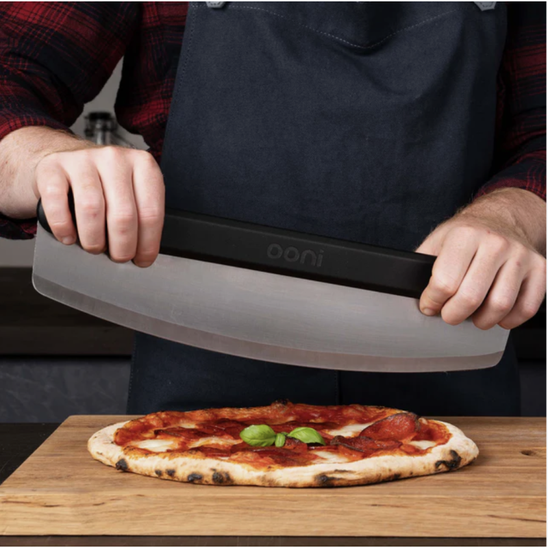 Couteau Rocker Blade Pizza | Ustensile qualité | pizzaovens.mu