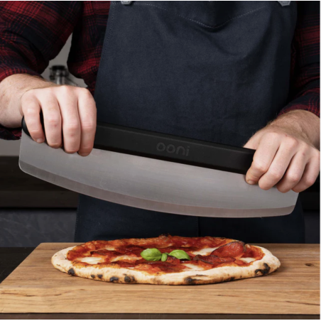 Couteau Rocker Blade Pizza | Ustensile qualité | pizzaovens.mu