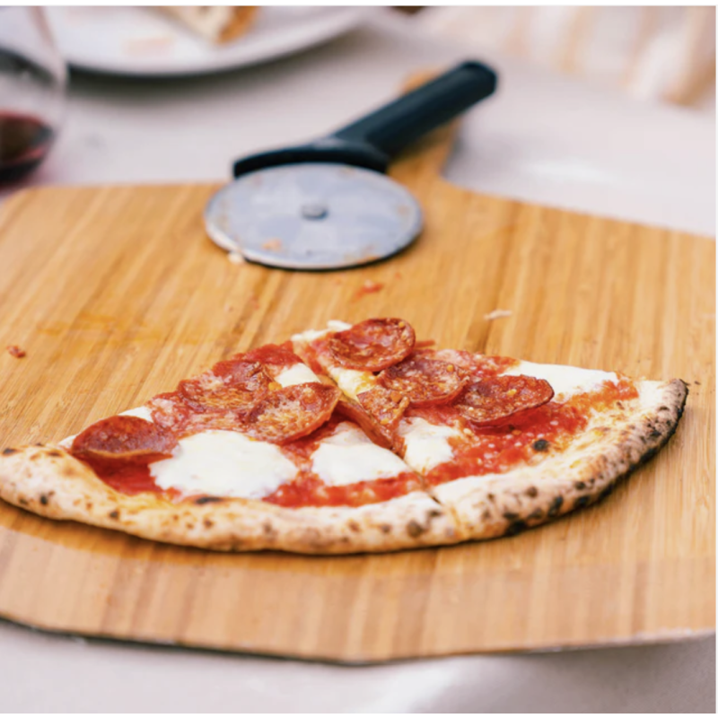 Pelle à pizza Ooni 16" bambou | Planche service pizzaovens.mu