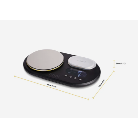 Balance Ooni double plateforme | Balance cuisine | pizzaovens.mu