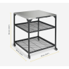 Table modulaire Ooni Grande | Cuisine extérieure | pizzaovens.mu