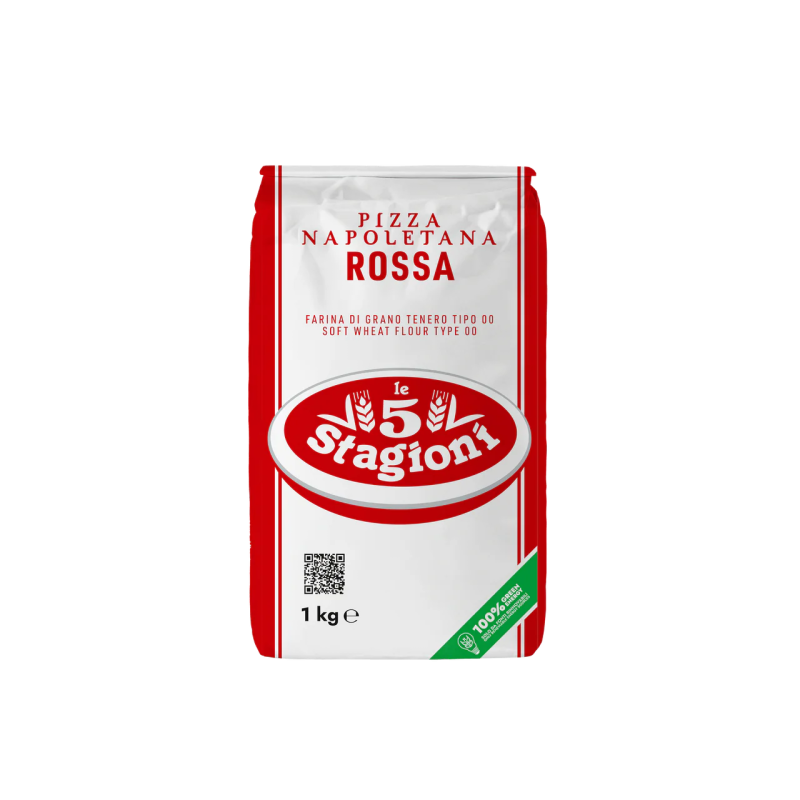 Farine Stagioni 5 Napoletana Rossa  type 00 W300  - 1 Kg